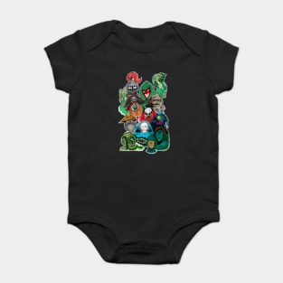 SCOOBY villians Baby Bodysuit